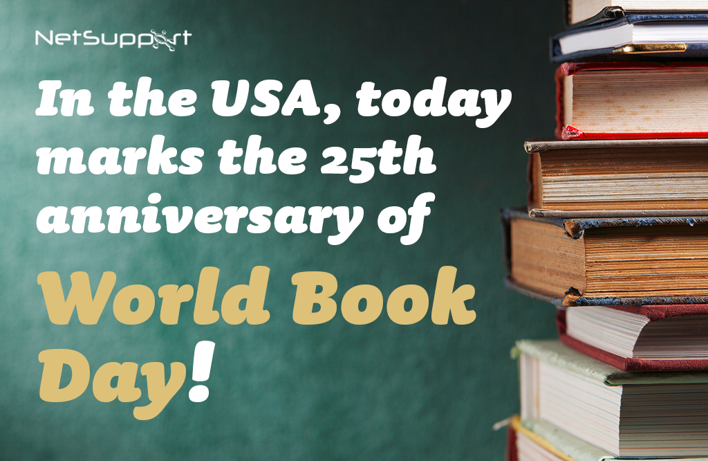 Today is World Book Day across America! NetSupport Inc