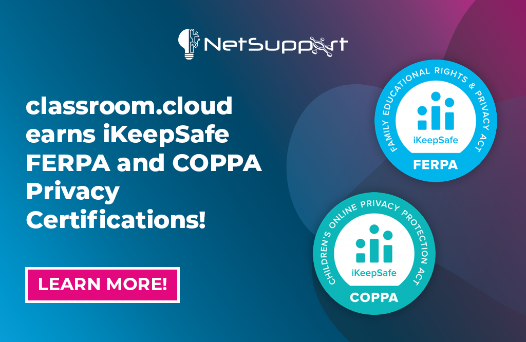 classroom.cloud earns iKeepSafe FERPA and COPPA Privacy Certifications